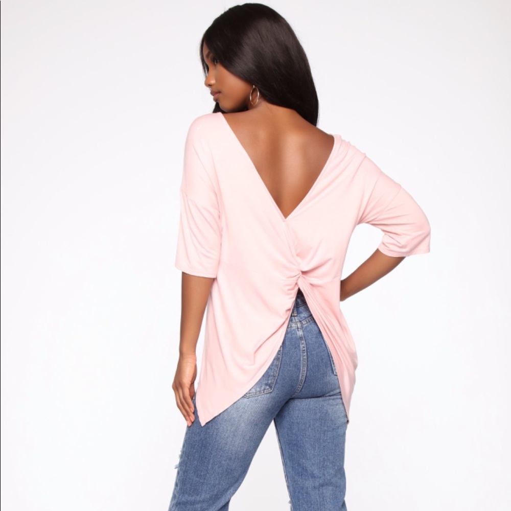 Pink and Black Fashion Nova Blouses🌹